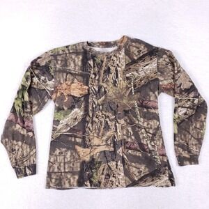 Magellan Outdoors Mossy Oak Break-Up Country Camo Hunting Shirt Mens Medium M